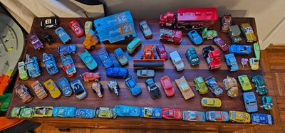 MEGA Disney Pixar Cars Lot of 69 Cars Movie Lightning Mater Diecast Mack Cruz - Image 1 of 4