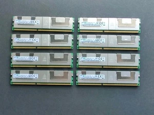 256GB (8x32GB) PC3L-12800L DDR3-1600MHz 4Rx4 Reg-ECC Samsung M386B4G70DM0-YK0 - Picture 1 of 2