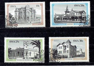 South West Africa 1984 Historic Buildings of Swakopmund Set of 4 MNH with CTO - Picture 1 of 1
