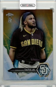 2021 Topps Chrome Ben Baller I-6 Icy Gold Refractors Fernando Tatis Jr. 39/50 - Bild 1 von 2
