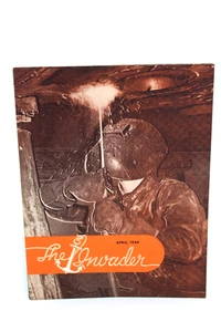 The Invader Magazine April 1944 Evansville Indiana Shipyard U.S. Navy Yard - Imagen 1 de 7