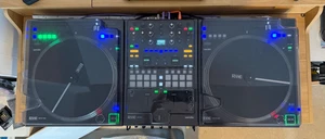 2 x Rane 12 Mk2s With Rane Seventy Mixer + Decksavers + Packaging — Mint - Picture 1 of 19