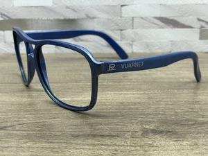 RARE VUARNET SUNGLASSES VINTAGE 1980’s BLUE PX DEPOSE 374 FRANCE **FRAMES ONLY** - Picture 1 of 22