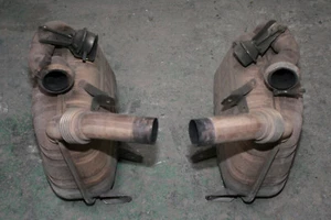 1999-2004 Porsche 911 996 Factory OEM PSE SPORT EXHAUST Eisenmann Mufflers - Picture 1 of 14