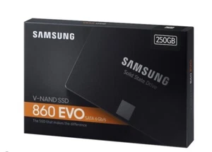Samsung 860 EVO 250GB V-NAND SSD SATA III 6Gb/s 2.5" Solid State Drive NEW - Afbeelding 1 van 5