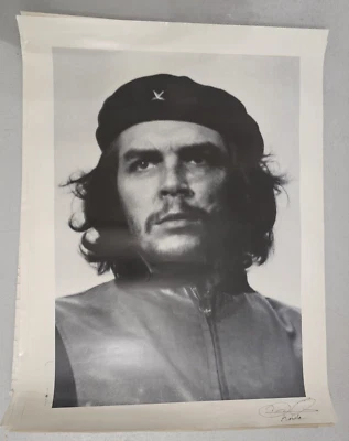 ERNESTO CHE GUEVARA GUERRILLERO HEROICO SIGNIERT ALBERTO KORDA KUNST POSTER FOTO - Bild 1 von 4