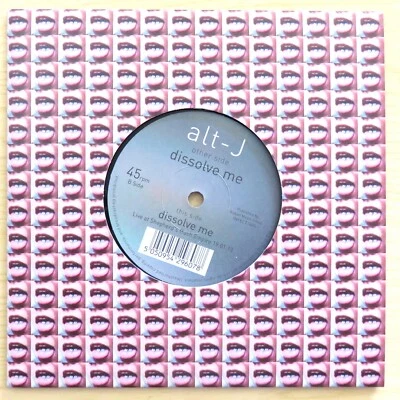 ALT-J DISSOLVE ME 7" VINYL SINGLE BRAND NEW & UNUSED. - Image 1 of 2