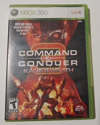 Command & Conquer 3: Kane's Wrath  (Xbox 360, 2008) - Image 1 of 4