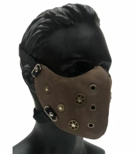 Fashion Protective Face Mask Mouth Mask Reusable Adult Mask Steampunk Goth Masks - Picture 1 of 4