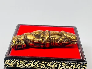 Tiger Paladkik Yant LP Pern Amulet Holy Powerful protection Charming Love wealth - Picture 1 of 24