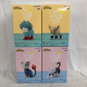 My Hero Academia Figure Deku Sheep Baku Dog Shoto Cat Ocha Neco Fluffy Puffy F/S - Picture 1 of 8