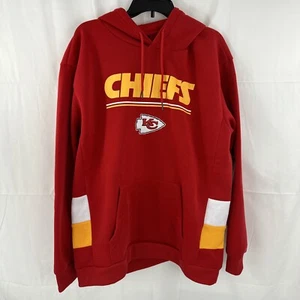 Kansas City Chiefs NFL Team Apparel Hoodie Unisex Size XL Red Yellow White NWT - Picture 1 of 10
