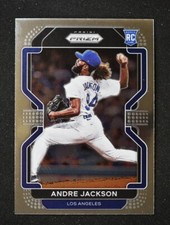 2022 Prizm Baseball Tier II Base #127 Andre Jackson - Los Angeles Dodgers