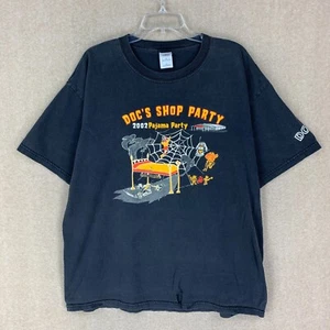 Docs Biker T Shirt XL 2002 Panhead Motorcycle Graphic Tee Crew Neck Short Sleeve - Picture 1 of 12