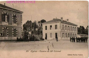CP3217 - CARTE POSTALE 83 HYERES CASERNE DU 22e COLONIAL - Foto 1 di 2