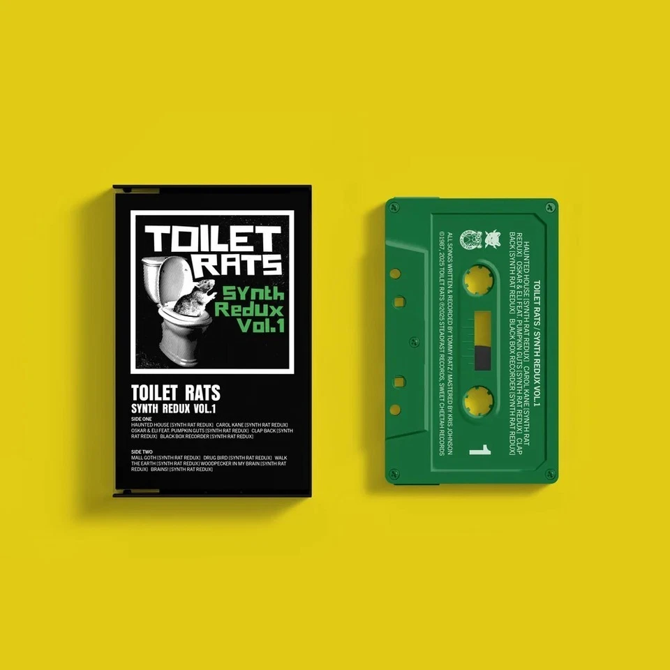 Toilet Rats - Synth Redux 1 SYNTH-PUNK The Rapture Faint Cramps Devo Atari Teena - Image 1 of 1
