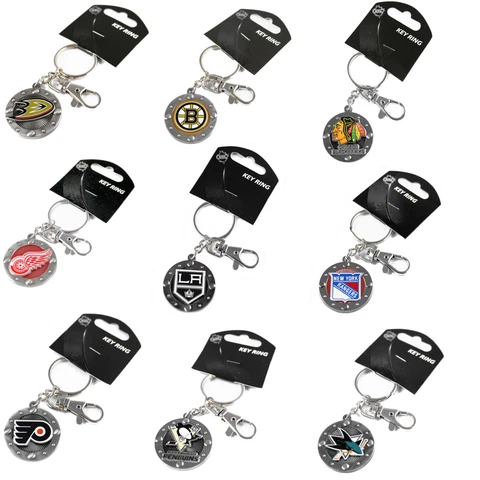 impact keychain key ring clip NHL PICK YOUR TEAM Cover