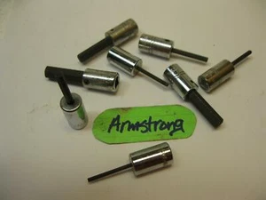 Armstrong Tools 1/4 unidad SAE Hexagonal/Allen Sockets VENDIDO CADA UNO 5/64, 3/32, 7/64 ¡Bonito! - Imagen 1 de 3