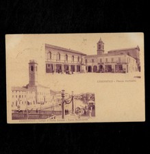 Cartolina Cesenatico Piazza Garibaldi
