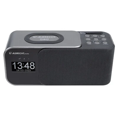 B-Ware 27452 Albrecht DR 452 DAB+/UKW Radiowecker kabellose Ladestation (Qi), - Bild 1 von 4