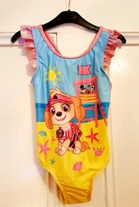 Paw Patrol Girls Swim Suit Age 6 - Picture 1 of 5