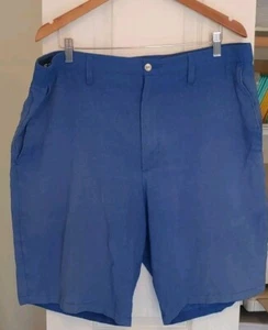 Cutter & Buck Men's Elastic Waist Golf Shorts. Blue. Sz 38T. B9 - Picture 1 of 3