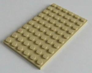 LEGO - Platte / Plate 6 x 10, beige # 3033 - Bild 1 von 1