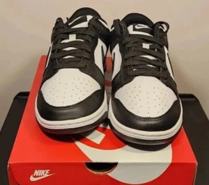 NIKE DUNK LOW BLACK WHITE PANDA WOMEN DD1503-101 SIZE 8W/6.5M - Picture 1 of 7