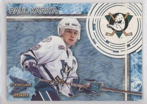 1999-00 Pacific Prism Clear Advantage Paul Kariya #1 HOF