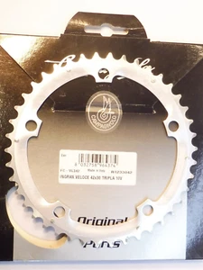 Campagnolo Veloce 10 Sp. ( FC VL342 / Middle ) 42 t chainring / NOS bicycle - Picture 1 of 4