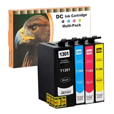 D&C TINTENPATRONEN (ORIG. ADLERWARE) D&C Druckerpatronen für Epson WorkForce WF-3010DW WF-3520DWF WF-3530DTWF