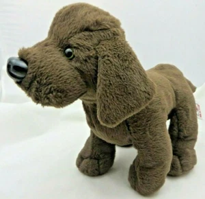 Webkinz Chocolate Cocoa Lab Plush Stuffed Puppy Dog Brown NO CODE 8 in HM689 - Picture 1 of 4