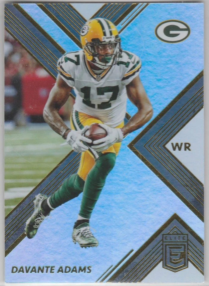 2017 Elite #37 Davante Adams Green Bay Packers Fresno State - Image 1 of 1
