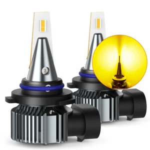 AUXITO LED Pair Fog Light Driving 9006 HB4 3000K 2000LM Super Bright Bulbs SMD Y - Picture 1 of 21