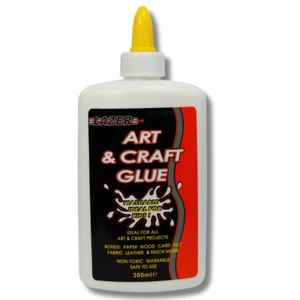 300ml PVA MULTIZWECKKLEBER SCHULE HAUS HANDWERK SCOLA QUETSCHFLASCHE TROCKNET KLAR - Bild 1 von 5