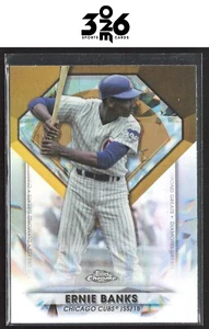 Ernie Banks 2022 Topps Chrome Update Diamond Greats Die Cuts #DGC-8 - Picture 1 of 2