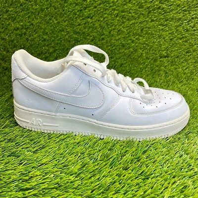 Nike Air Force 1 Low '07 Mujer Talla 10.5 Triple Blanco Informal Zapatos Tenis Foto 1 de 4