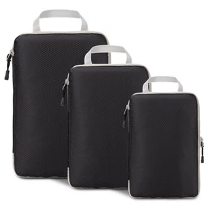 3Pcs Compression Portable Bag Nylon Travel Waterproof Wear Resistant Storage Bag - Picture 1 of 5
