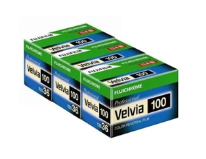 Fujifilm Velvia 100 36exp 135 35mm [3Rolls] - Picture 1 of 1