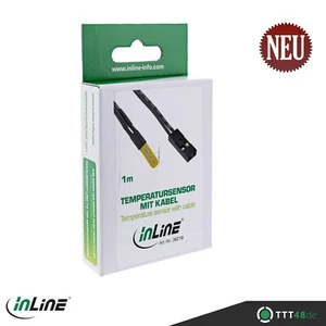 InLine Temperatursensor, mit Kabel, 1m - Bild 1 von 1