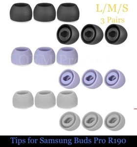 Samsung Galaxy Buds PRO SM-R190 Replacement Ear Tips/Wing Tips All Colors - Picture 1 of 4