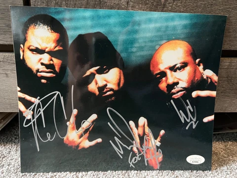 Ice Cube WC Mack 10 RARE signed JSA COA 8x10 Westside Connection NWA psa bas Cover