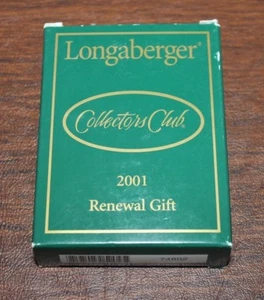 Longaberger Collectors Club 2001 Erneuerung Geschenk Bilderrahmen #74802 Neu in Box  - Bild 1 von 4