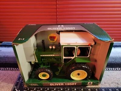 Ertl Oliver 1950T w/ FWA & Hiniker Cab 1/16 Diecast Farm Tractor Replica - Image 1 of 4