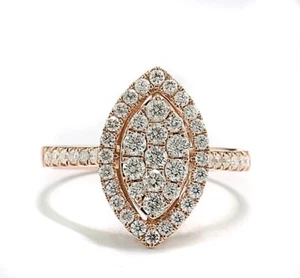 WOW! BRILLANT RING  0,75 CARAT 750 ROSÉGOLD WERT 3.990,-- EURO NEU - Bild 1 von 3
