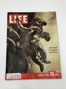 Life Magazine March 31 1961; German Church, Laos, Easter, Bengal Tiger, Texas - Picture 1 of 4