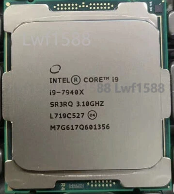 Intel Core i9-7940X SR3RQ 3.1GHz 14Cores 28Threads 19.25MB 165W LGA2066 X299 CPU - Image 1 of 2