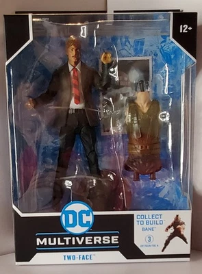Trilogía McFarlane DC Multiverse Two Face Dark Knight con Bane BAF  Foto 1 de 4