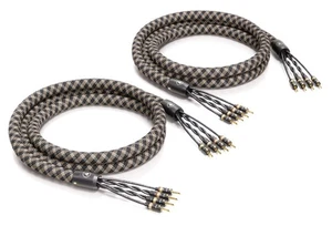 Lautsprecherkabel VIABLUE SC-6 AIR Bi-Amping T8 Banana 2,5m Herstellergarantie! - Bild 1 von 3