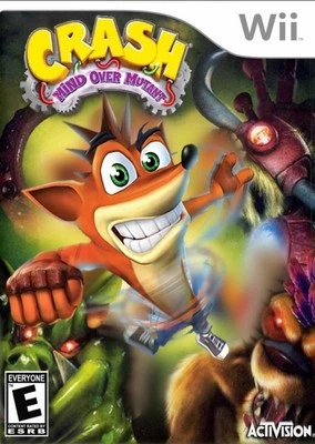 Crash Bandicoot: Mind Over Mutant (Nintendo Wii, 2008) Disc Very Good Clean - Image 1 of 4